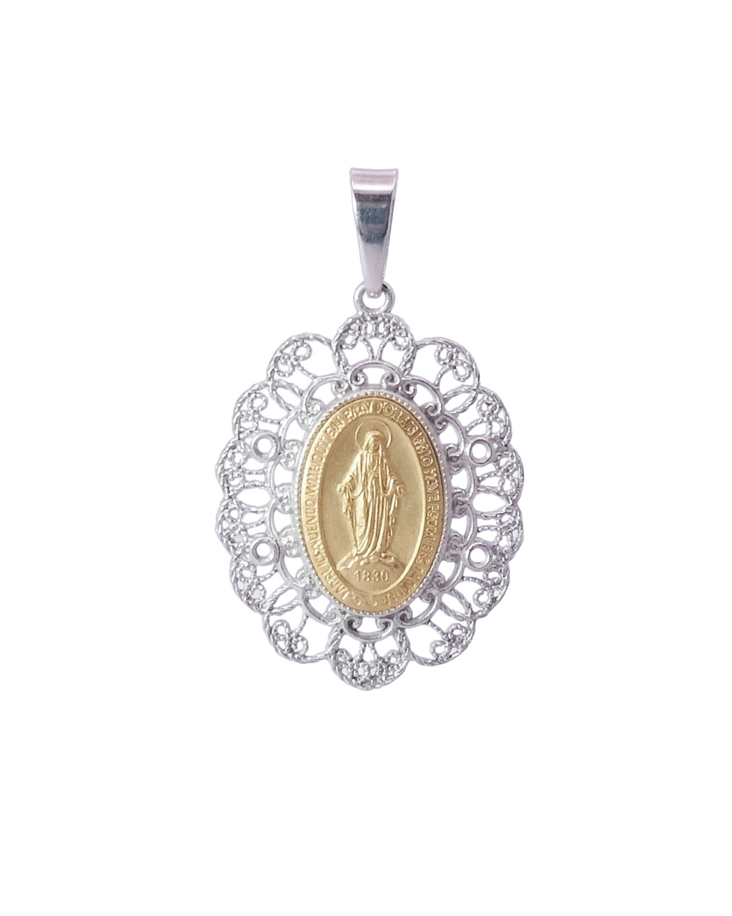Miraculous Medal - Two-tone