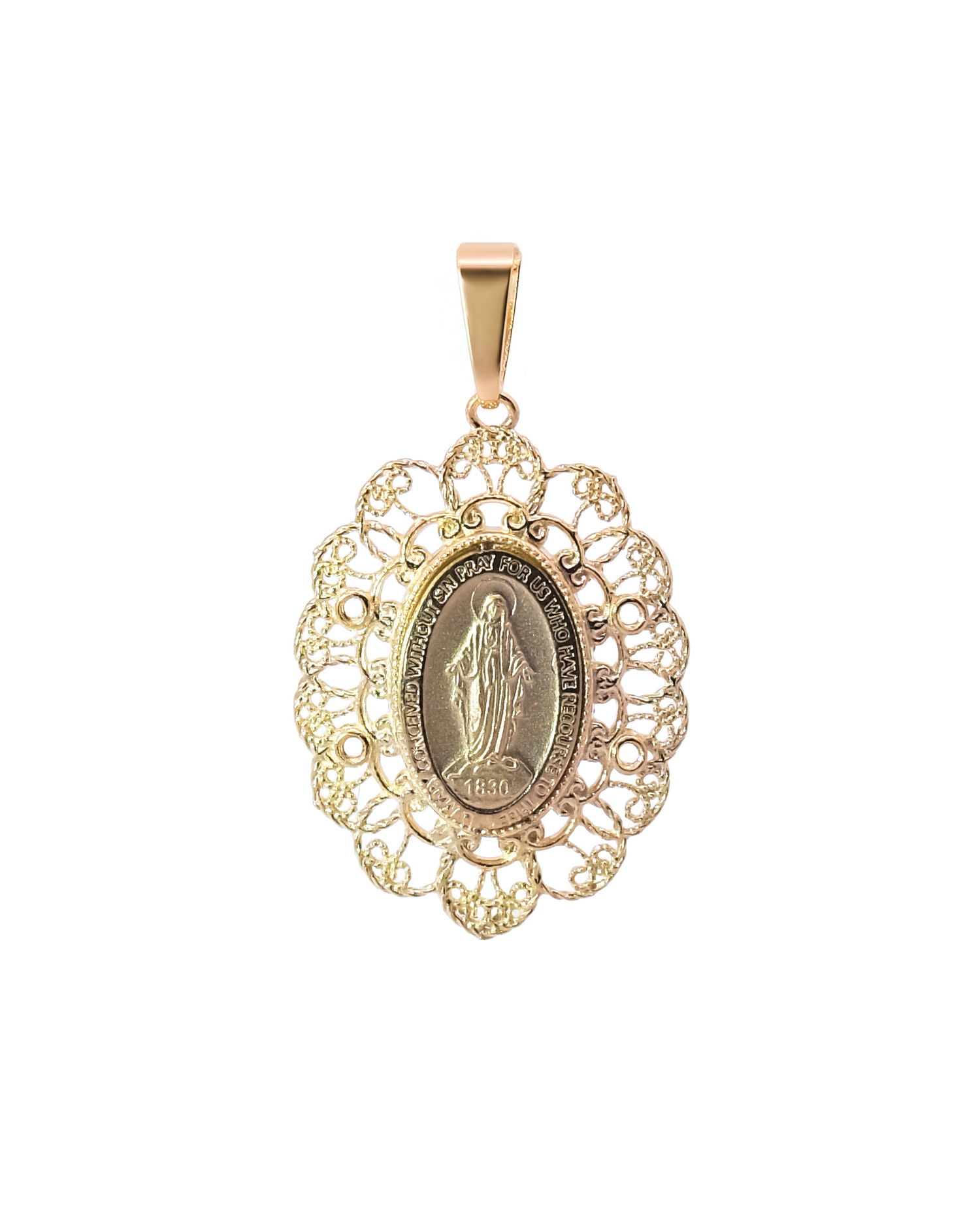 Miraculous Medal - Filigree
