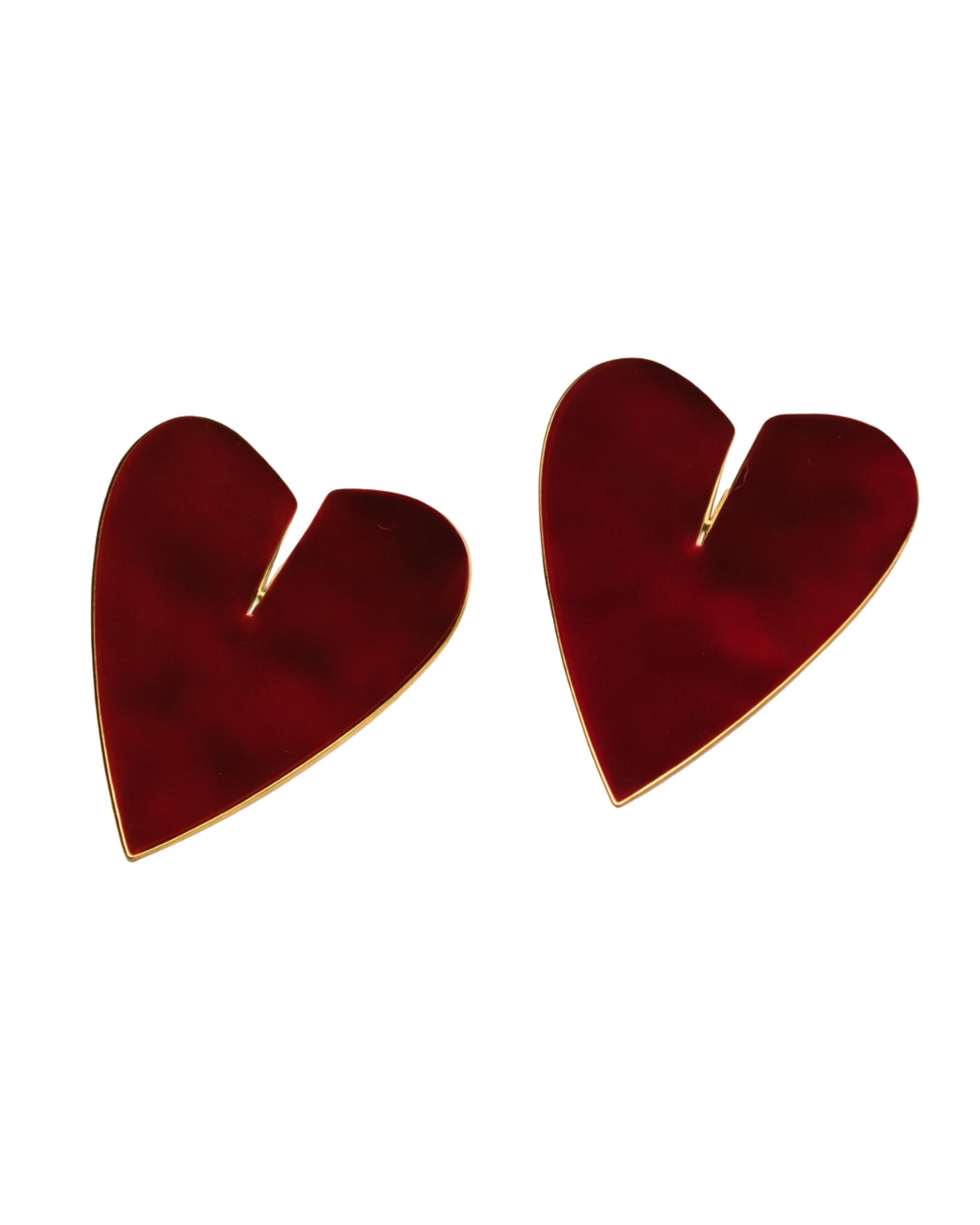 Love me not - Burgundy Enamel