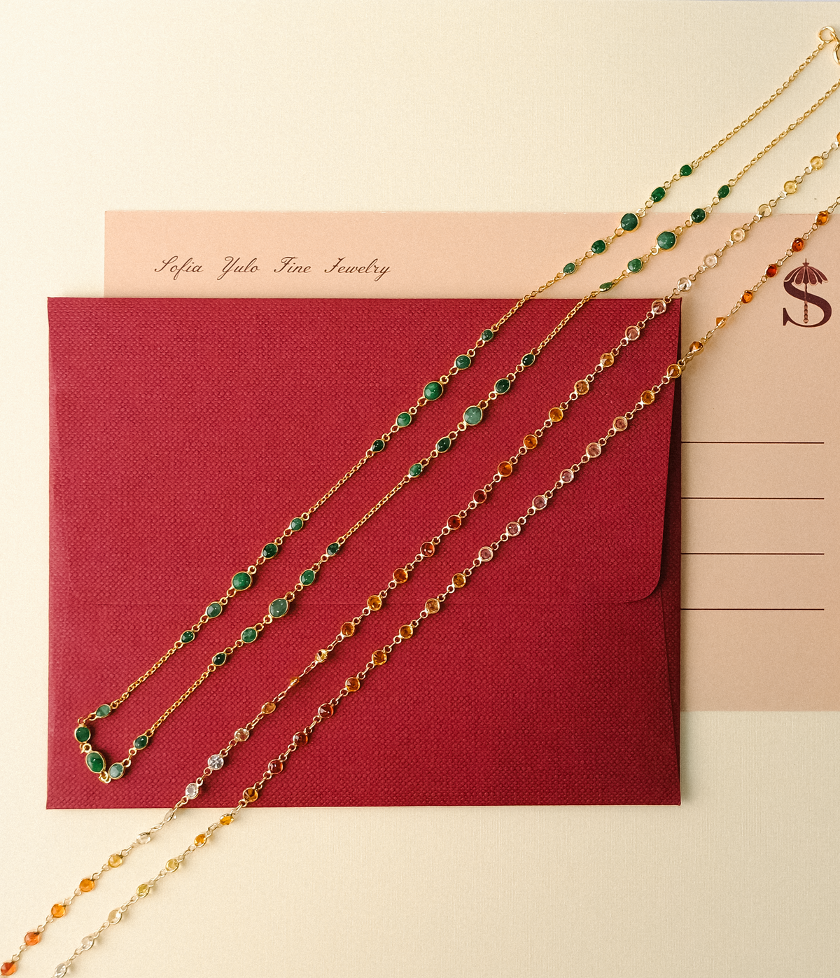 Jade Charm Necklace