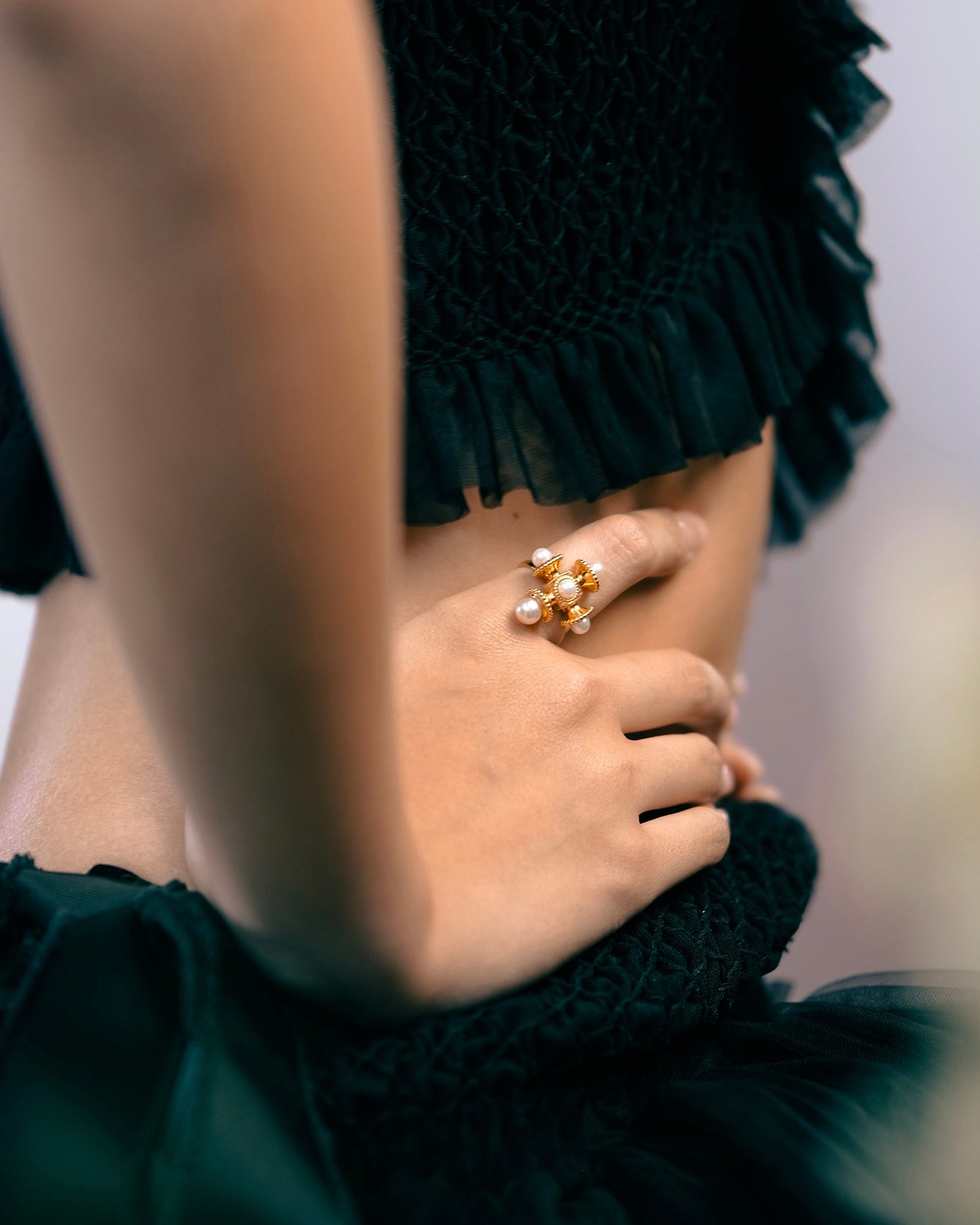 Cross Ring in Darling