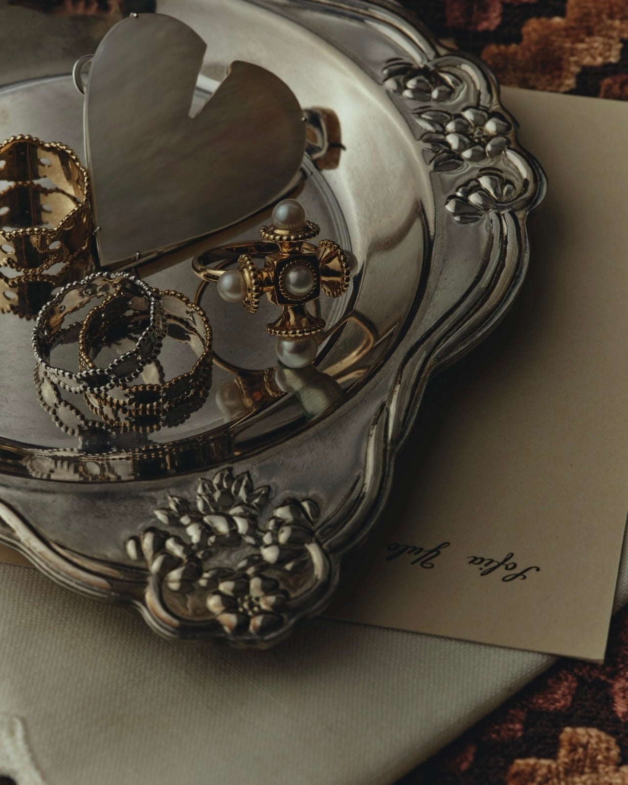 Cross Ring in Darling