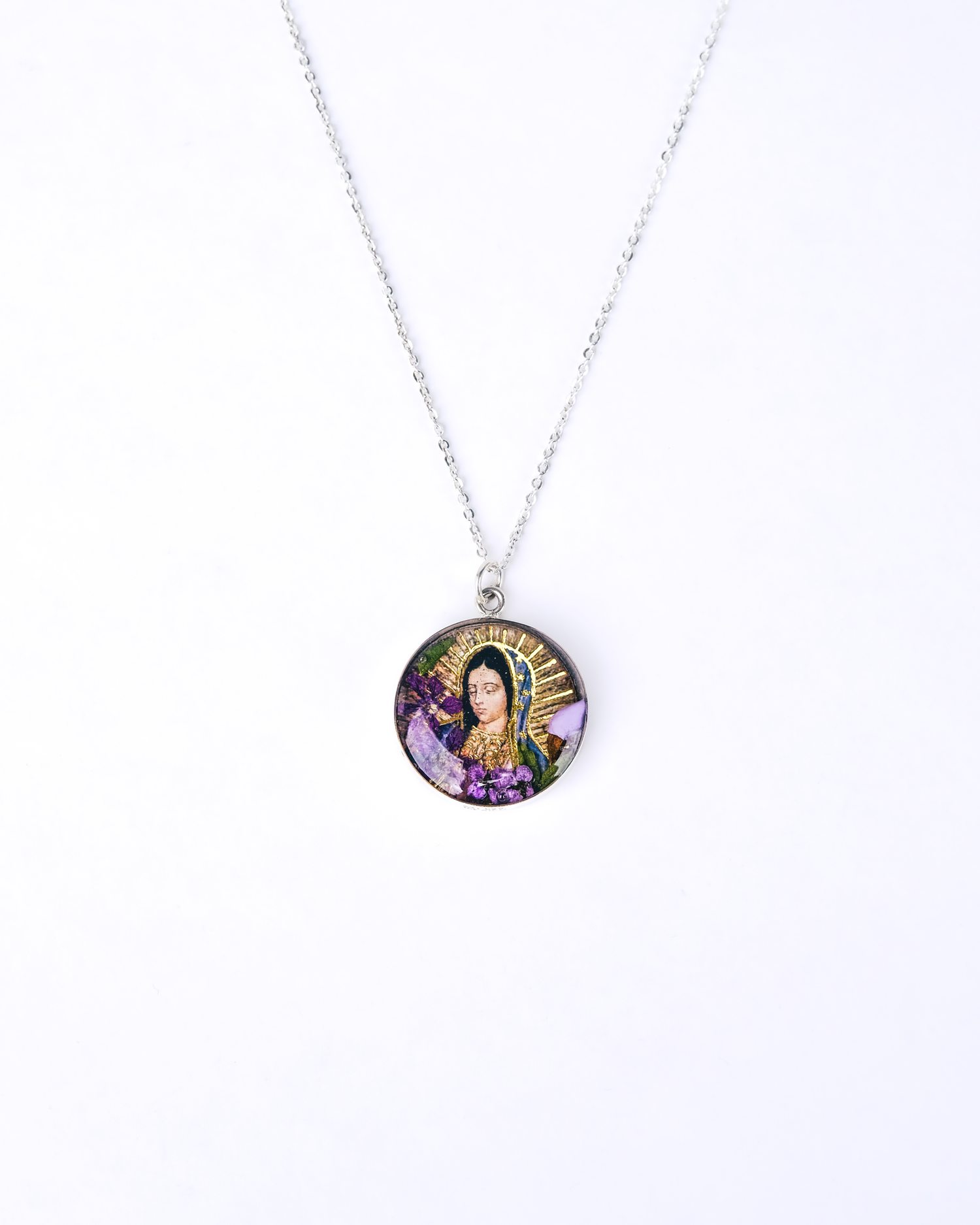 Guadalupe Resin Necklace