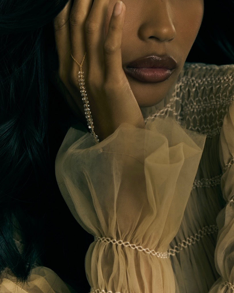 Diamond Fringe Hand Chain