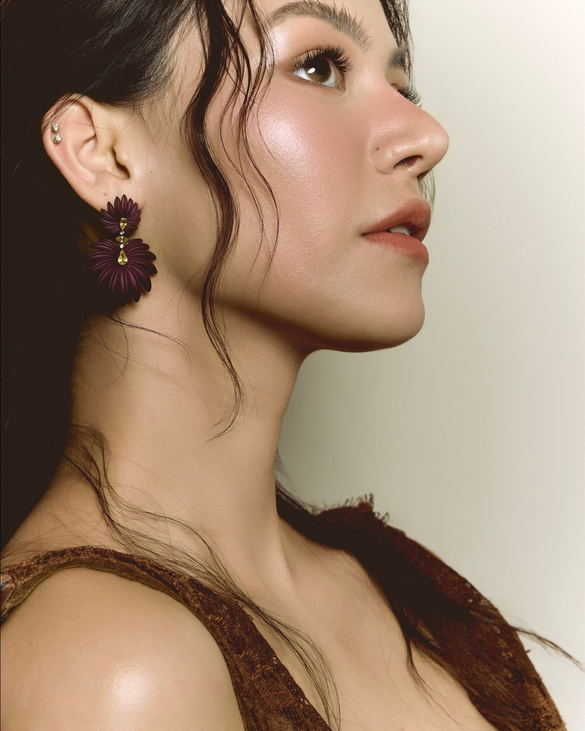 Bespoke Palm Earrings