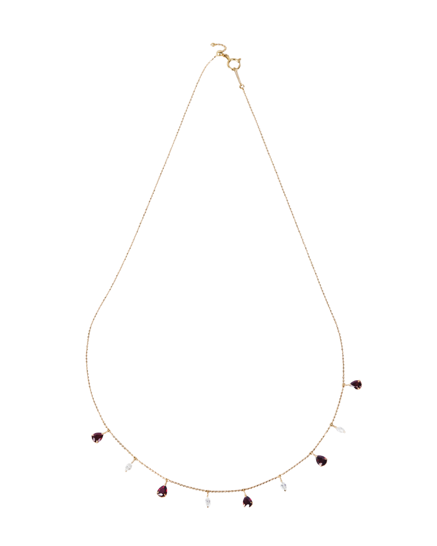 Ruby Charm Necklace