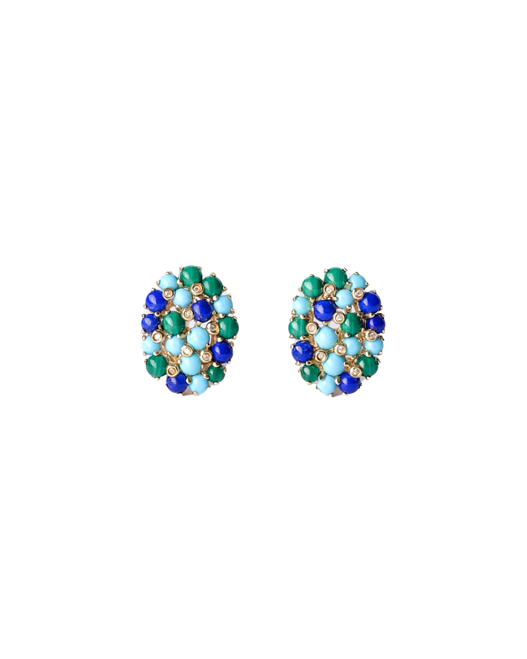 Lazuli Mosaic Earring