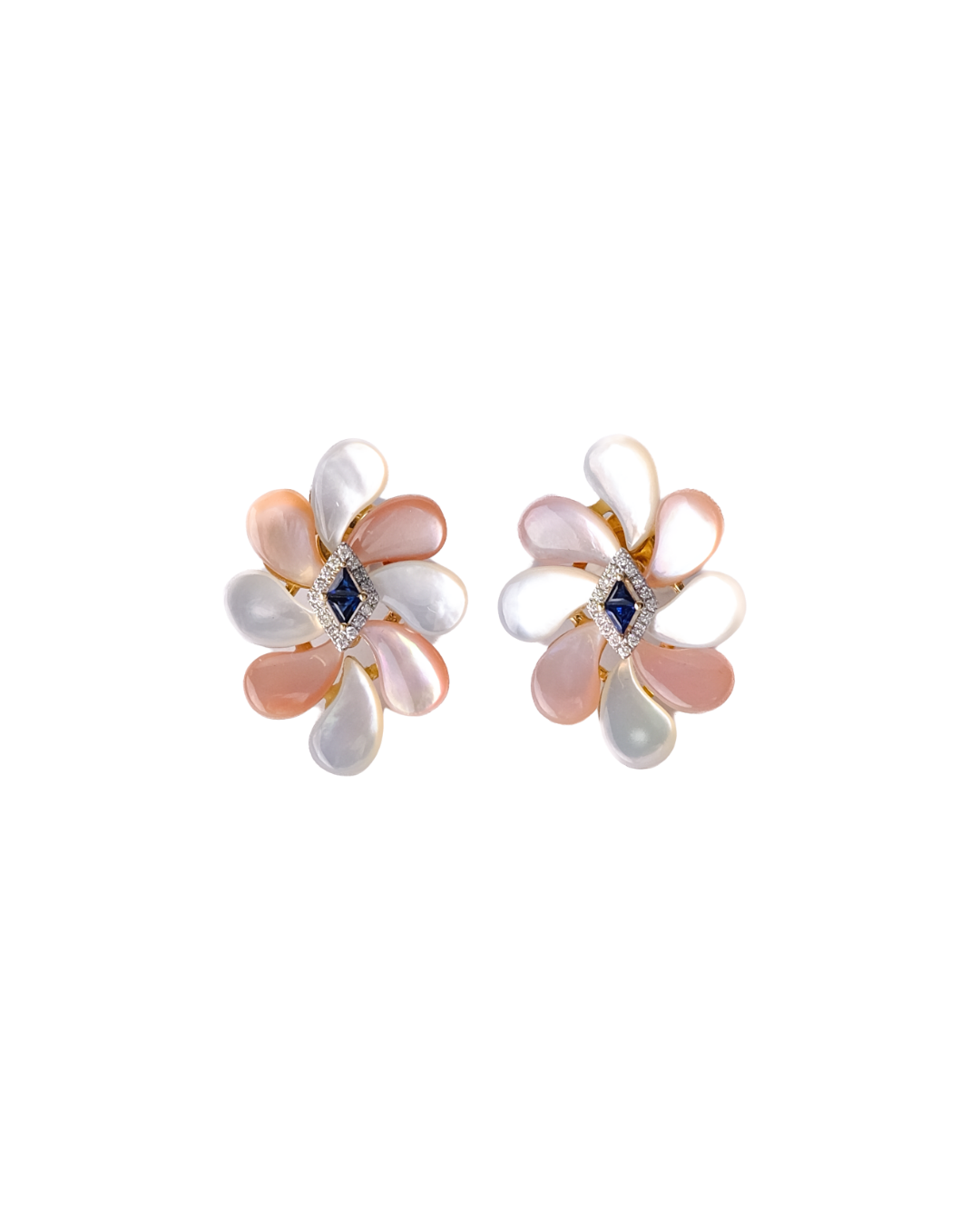 Mother of Pearl Floral Earring