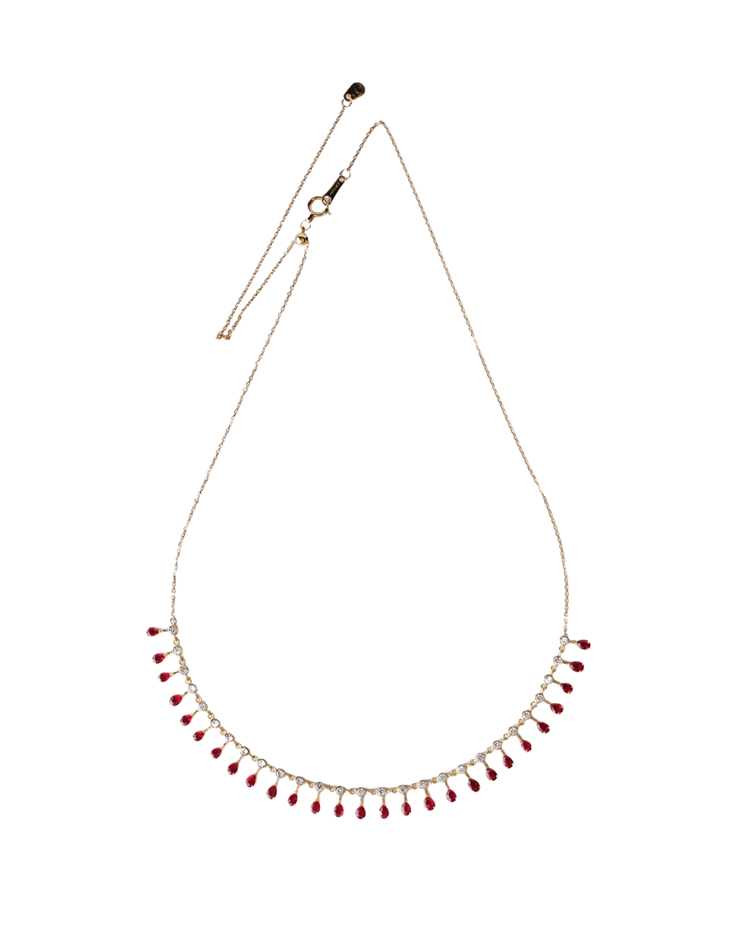 Ruby Charm Necklace