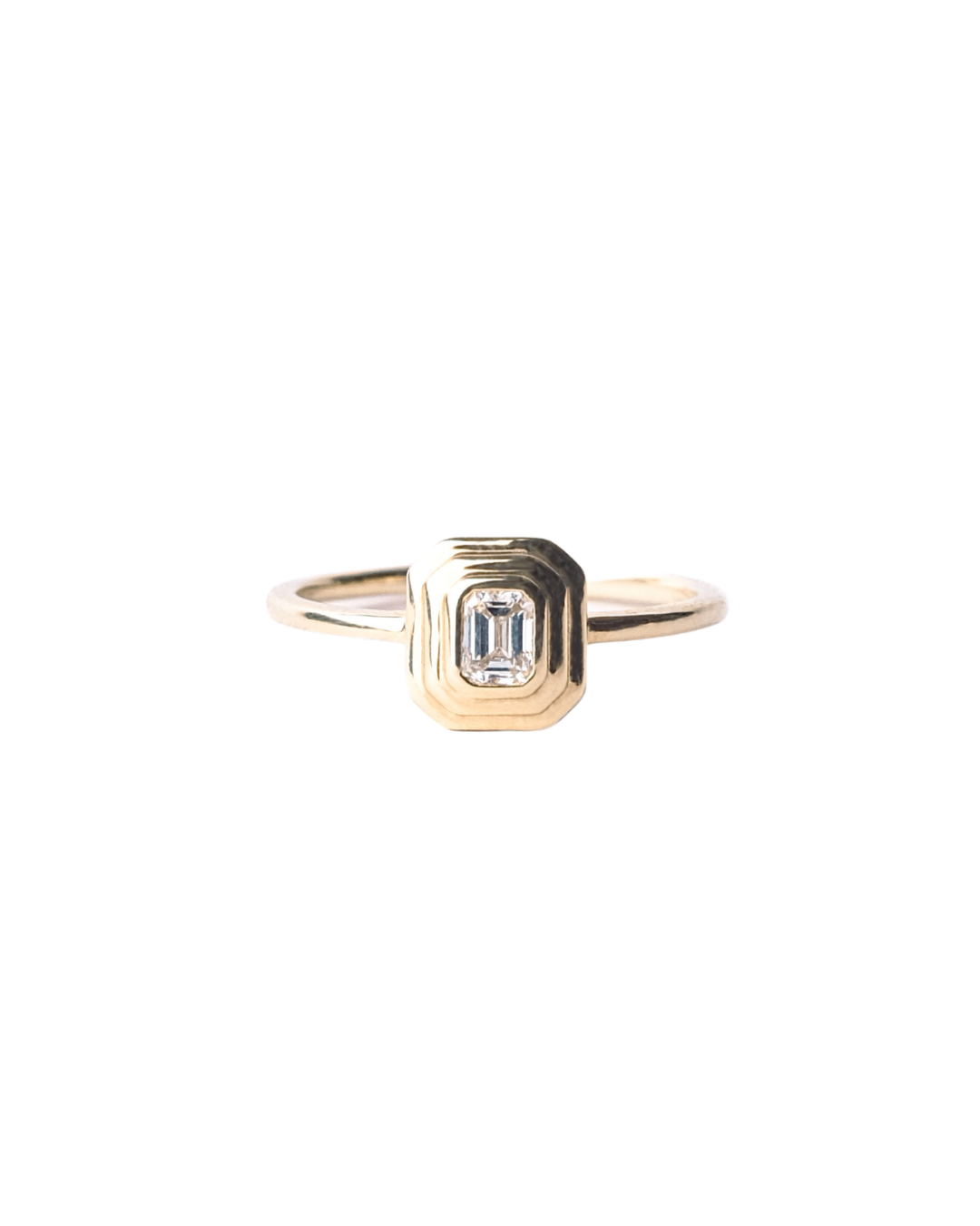 Classic Emerald-cut Ring