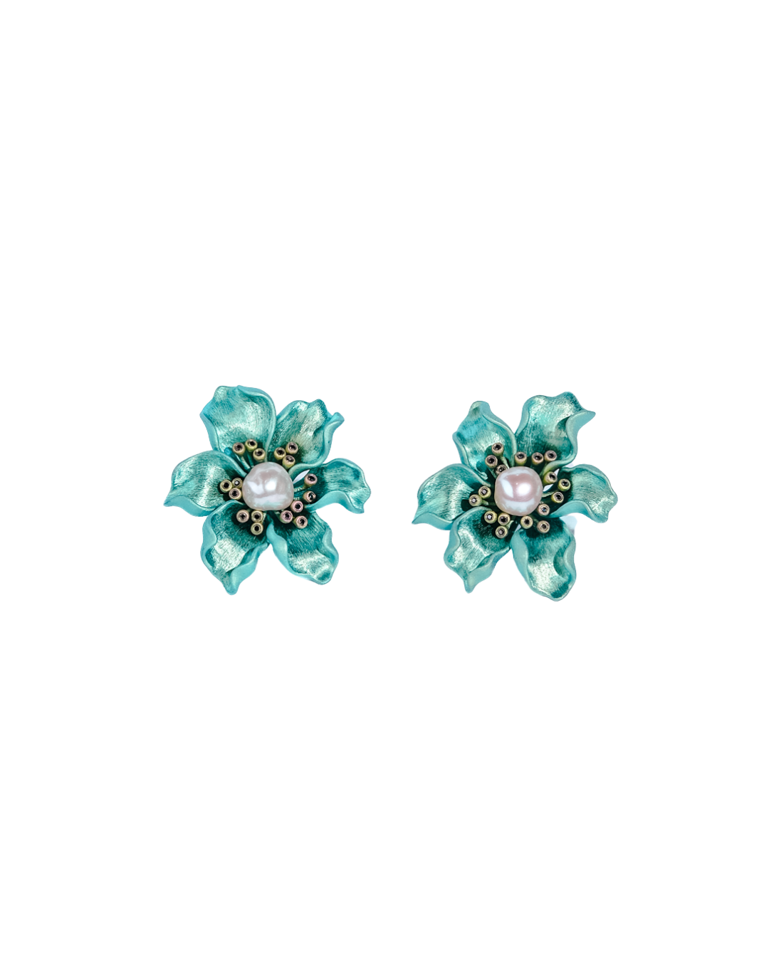 Bespoke Rosette Earrings