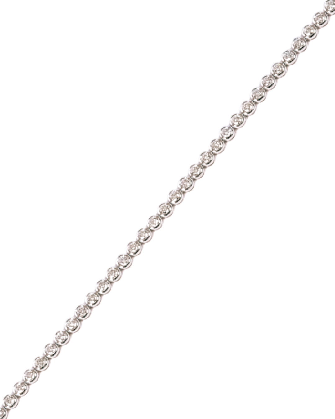 Tennis Bracelet with Round Diamonds